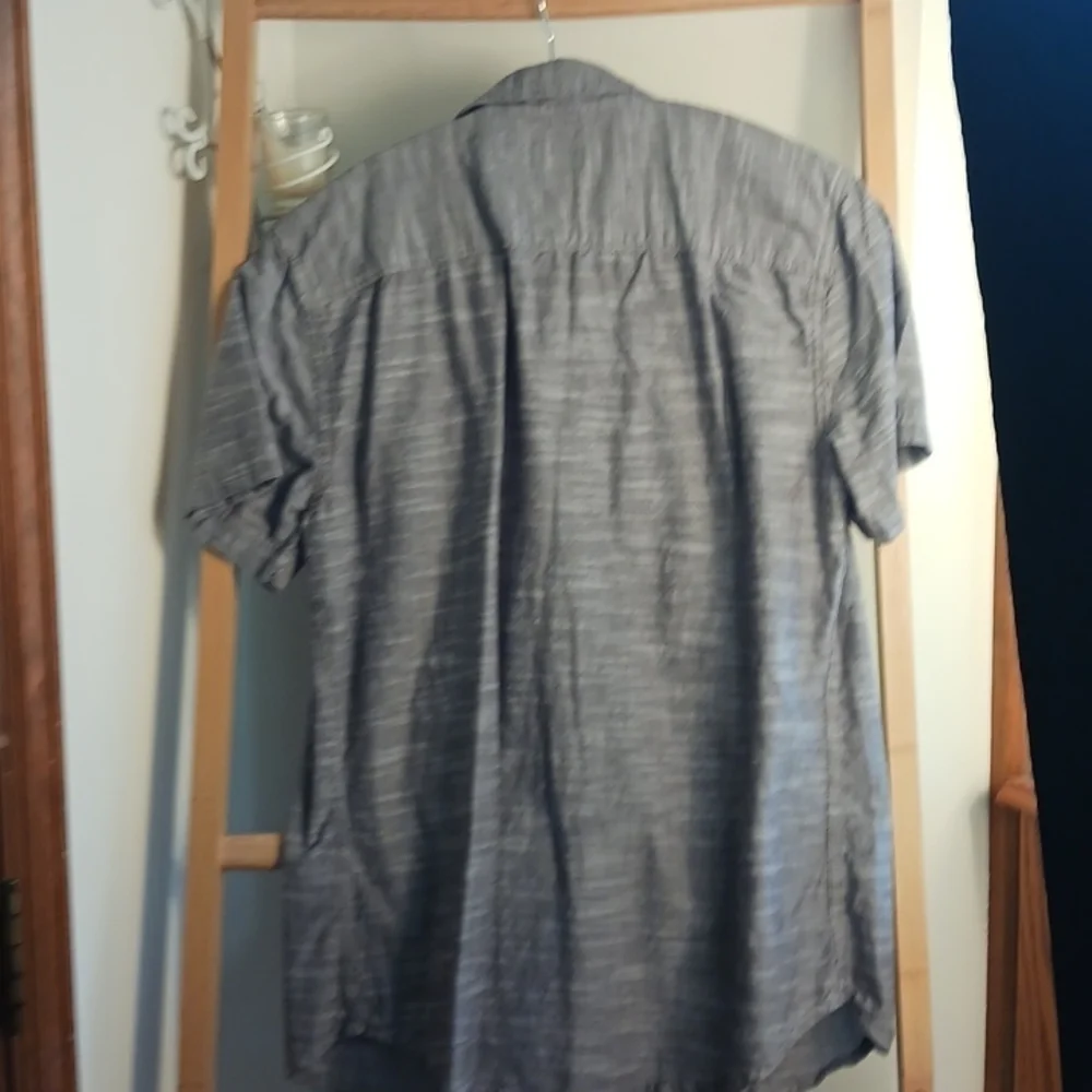 🏷5/25 Structure Gray Small Button Shirt box 25 - Picture 4 of 5